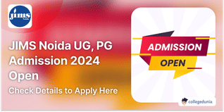 JIMS Noida UG, PG Admission 2024 Open; Check Direct Link to Apply Here